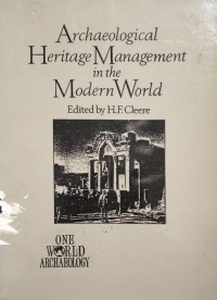 Image of Archaeological Heritage Management In The Modern Wprld
