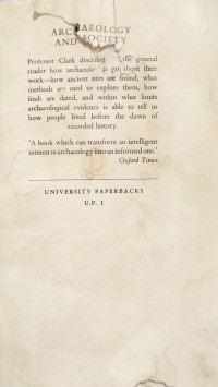 Image of Archaeology And Society