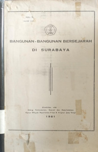 Image of Bangunan-Bangunan Bersejarah Di Surabaya (copy)