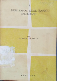 Image of Dari Zaman Kesultanan Palembang
