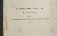 Image of Hari Jadi Kabupaten Blitar 5 agustus 1324 (Copy)