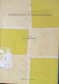 Image of Hukum Adat Di Tulungagung