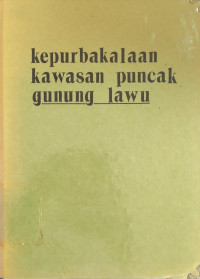Image of Kepurbakalaan Kawasan Puncak Gunung Lawu