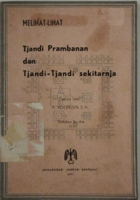 Image of Melihat-Lihat Tjandi Prambanan Dan Tjandi-Tjandi sekitarnya