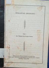 Image of Pengantar Arkeologi (Copy)