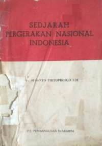 Image of Sedjarah Pergerakan Nasional Indonesia