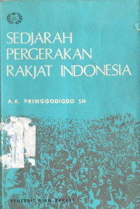 Image of Sedjarah Pergerakan Rakjat Indonesia