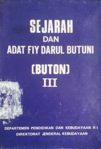 Image of Sejarah Dan Adat FIY Darul Butuni (Buton) III