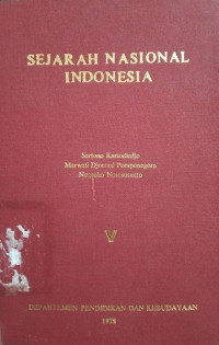 Image of Sejarah Nasional Indonesia V