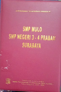 Image of SMP Mulo ; SMP Negeri 3-4 Pramban Surabaya