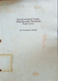 Image of States Without Cities: Demographic Trends In Early Java