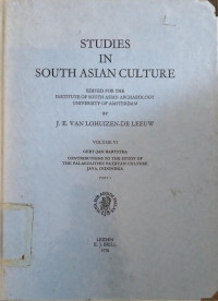Image of Studies In South Asian Culture