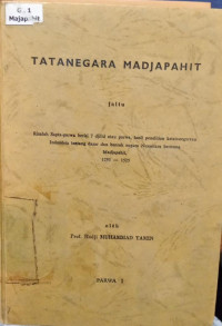 Image of Tatanegara Madjapahit Parwa I