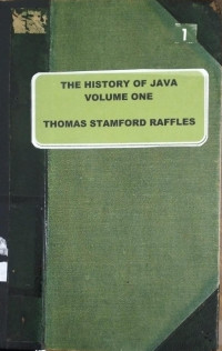 Image of The History Of Java Volume One