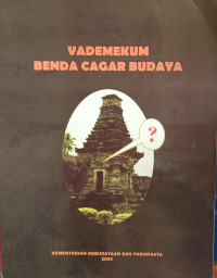 Image of Vademekum Benda Cagar Budaya